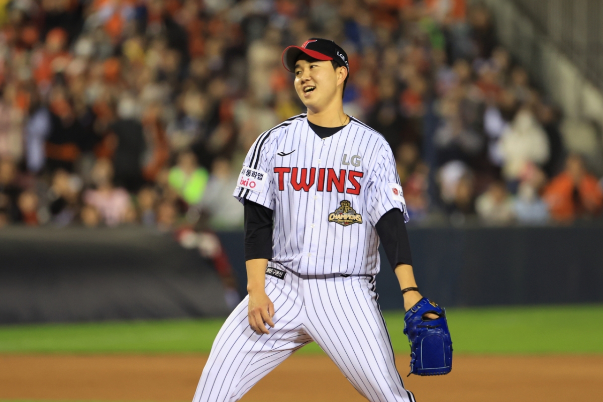 LG Twins closer Yoo Young-chan. /Photo=LG Twins