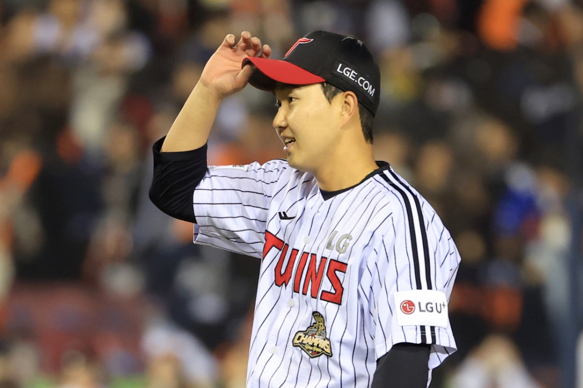 LG Twins closer Yoo Young-chan. /Photo=LG Twins