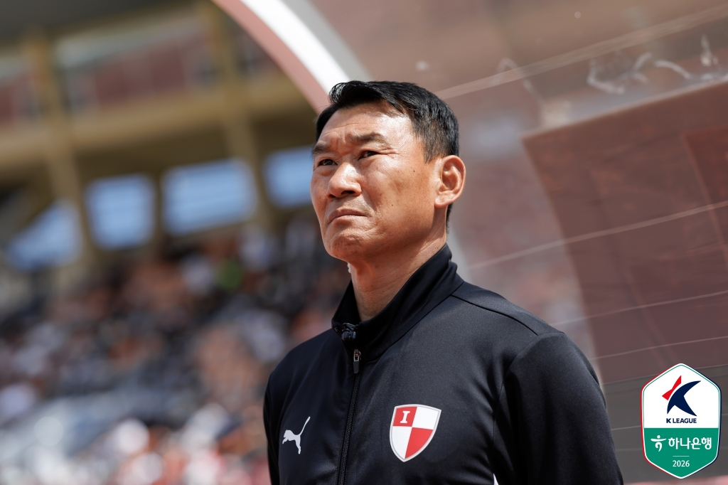 チョ·ソンファン釜山（プサン）アイパーク監督。 /写真=韓国プロサッカー連盟提供