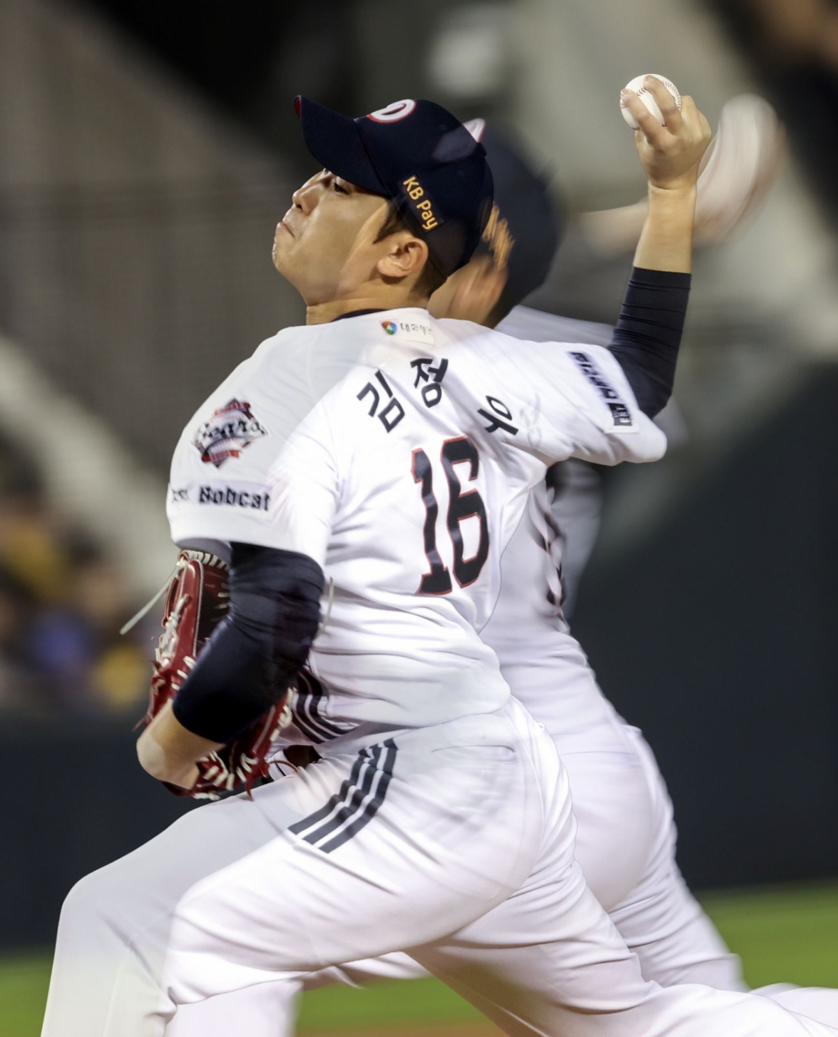 Doosan Bears relief pitcher Kim Jung-woo. /Photo=Doosan Bears