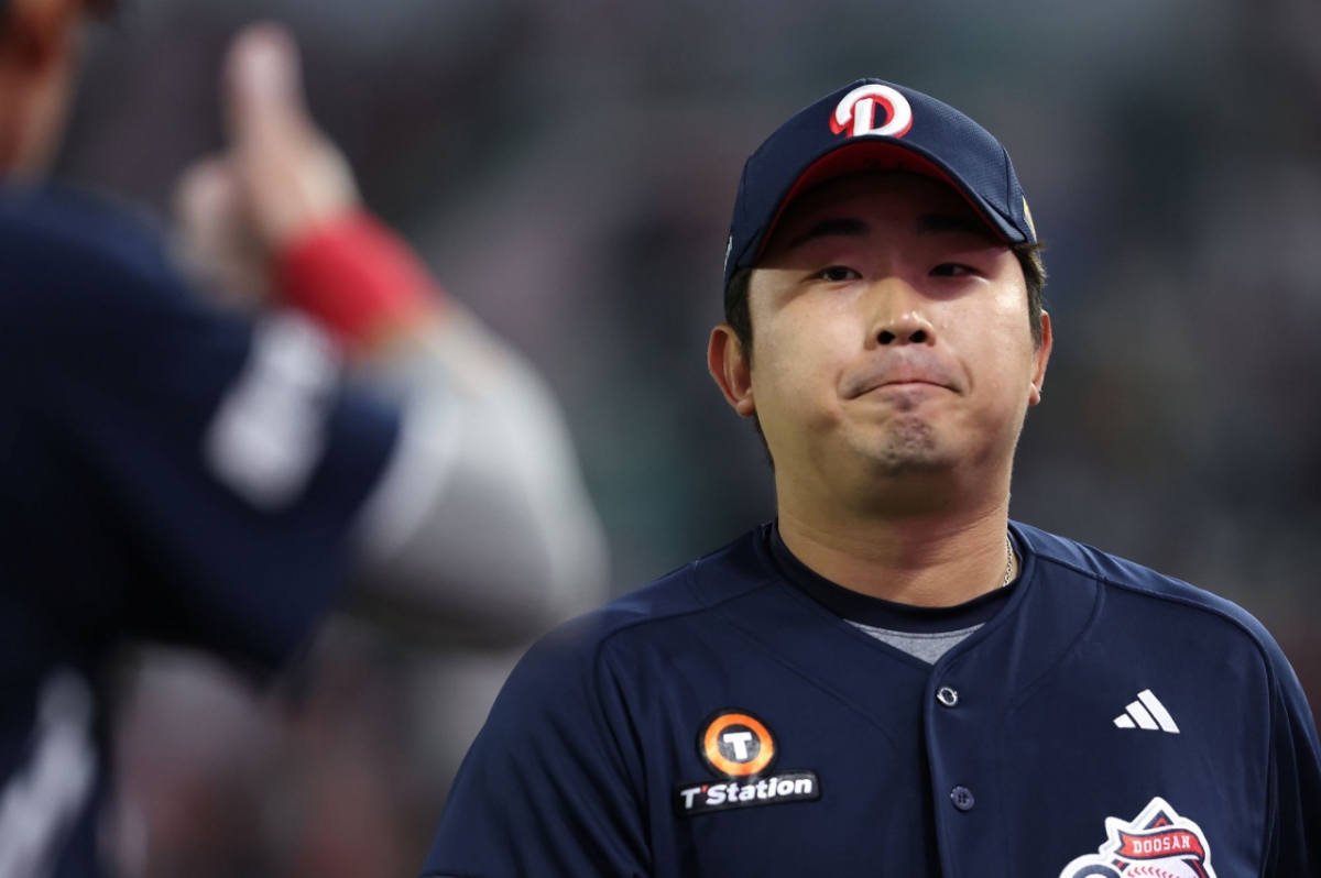 Doosan Bears relief pitcher Kim Jung-woo. /Photo=Doosan Bears