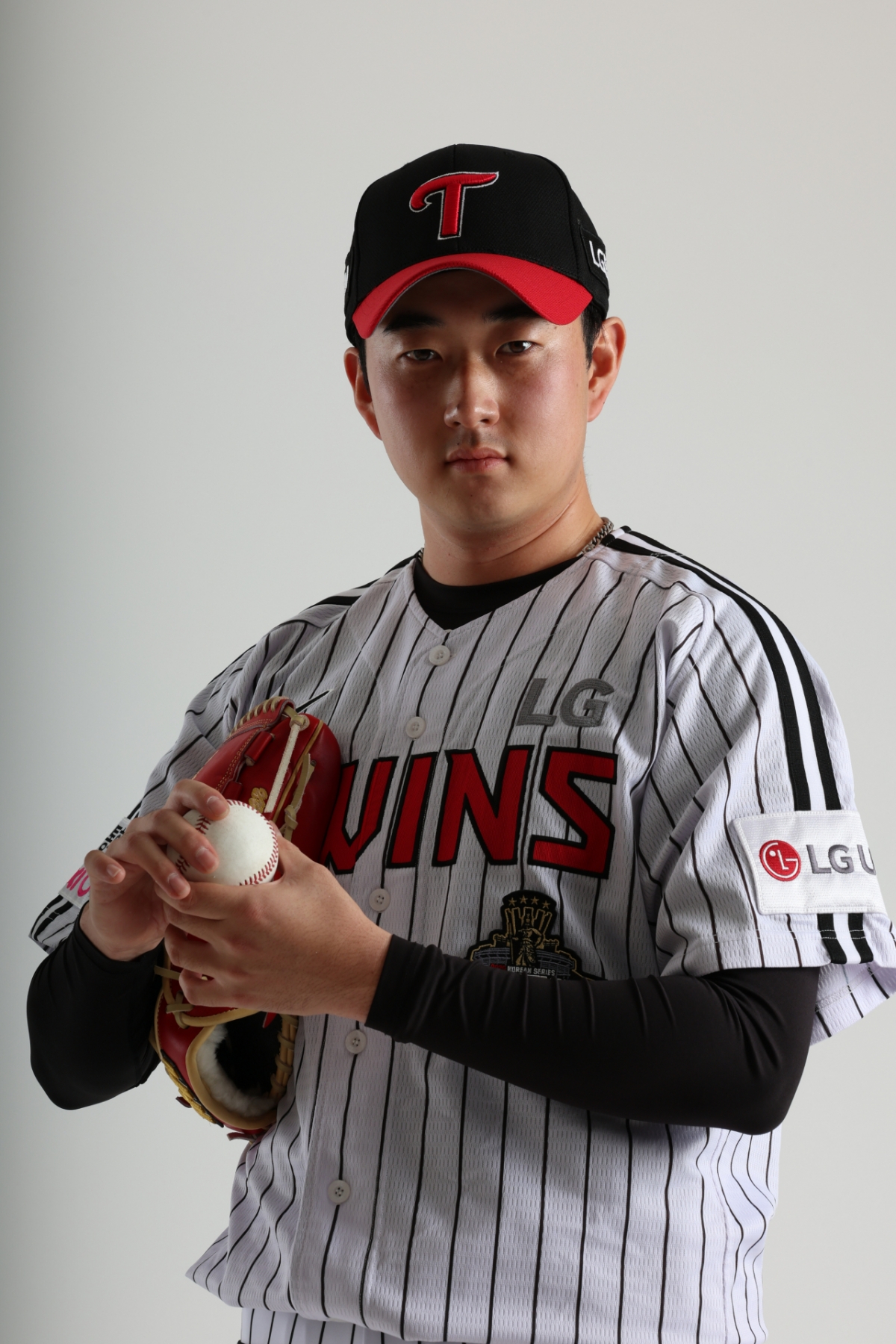 LGツインズの投手、金ジンス。 /写真=LGツインズ提供