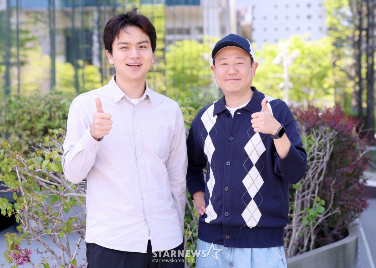 SBSプラスのバラエティ番組「男前の旅法」ファン·インモクPD（左）、キム·ジンホPDインタビュー/写真=キム·フィソン記者hwijpg@