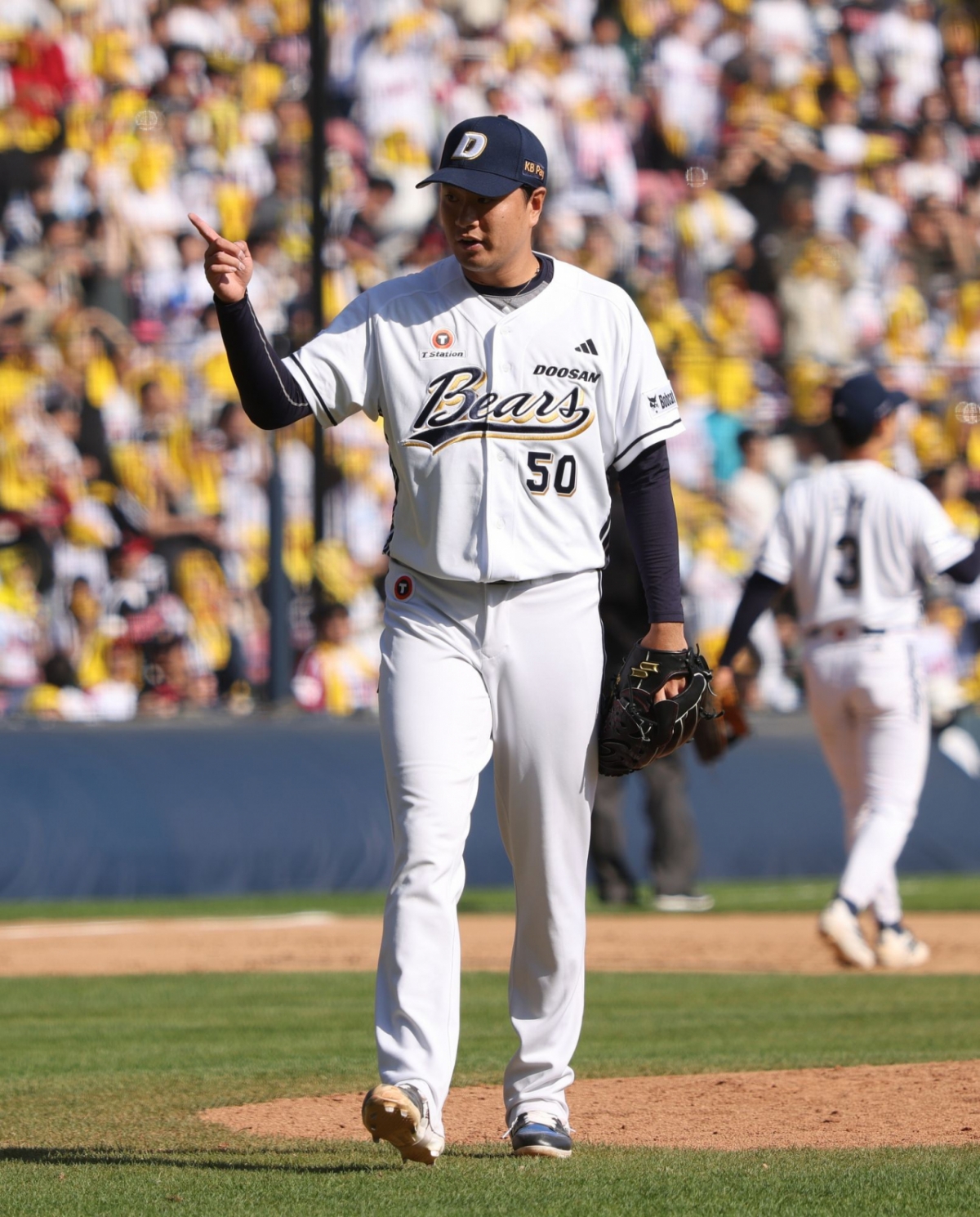 26日、蚕室（チャムシル）LG-斗山（トゥサン）戦。 斗山（トゥサン）の李ヨンハの姿。 /写真=斗山ベアーズ提供