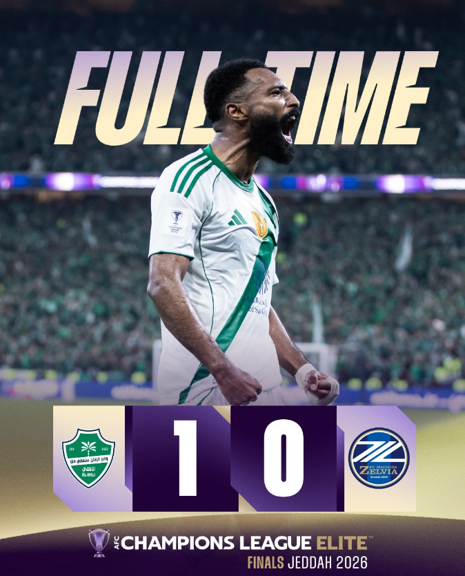 他就是阿尔纳斯尔前锋皮拉斯。 =照片=AFC官方SNS收尾。