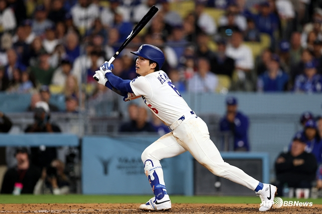 キム·ヘソンの安打シーン。 /AFPBBNews=ニュース1