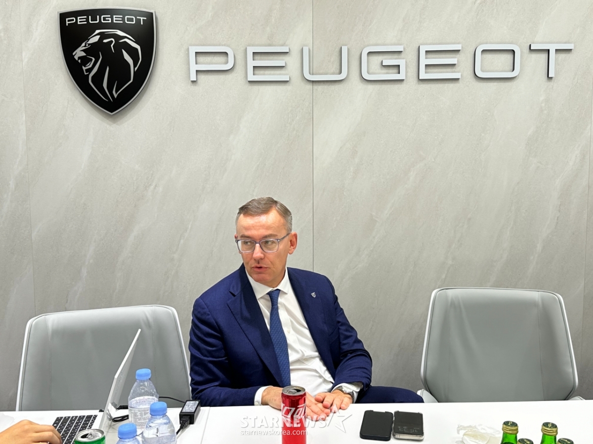 Alain Pavey, CEO of Peugeot / Photo provided by Korea Automotive Journalists Association