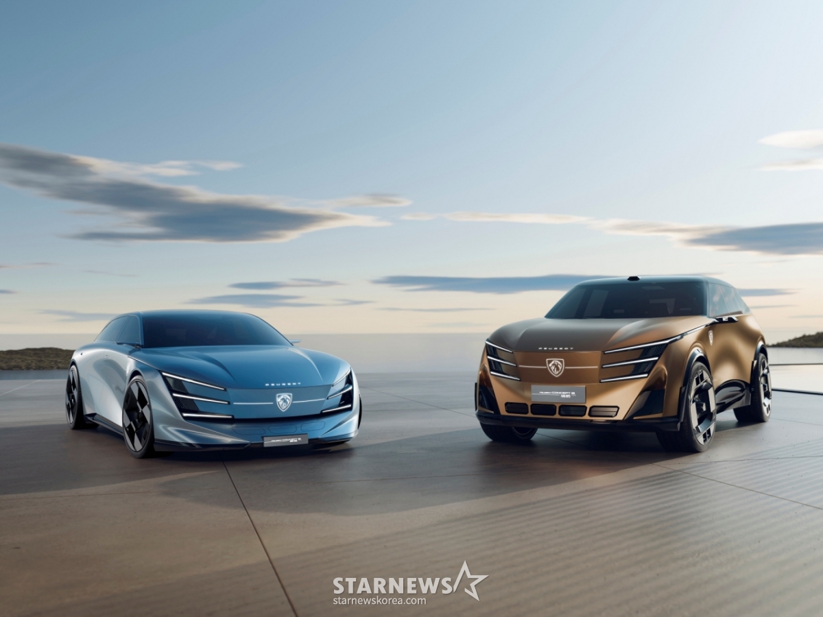 Peugeot Concept 6 · Concept 8 / Photo provided by Stellantis Korea