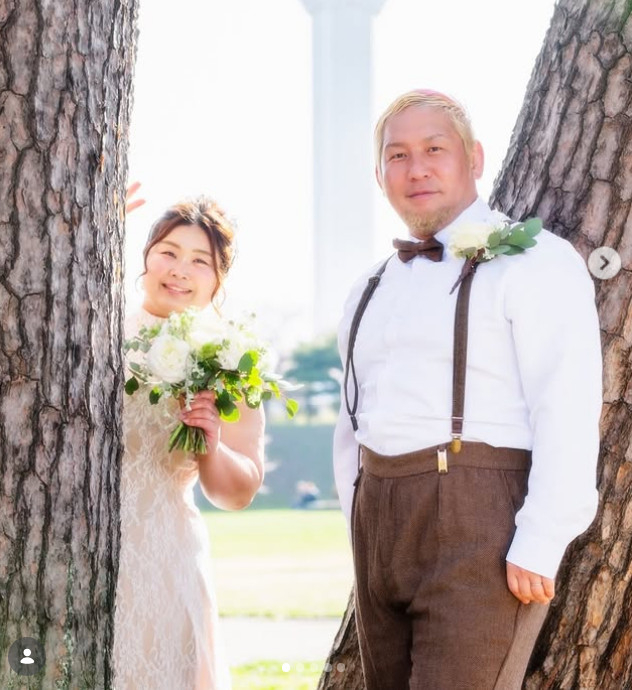 Фото со свадьбы Ю. /Фото = Instagram Ю.А.Галмури