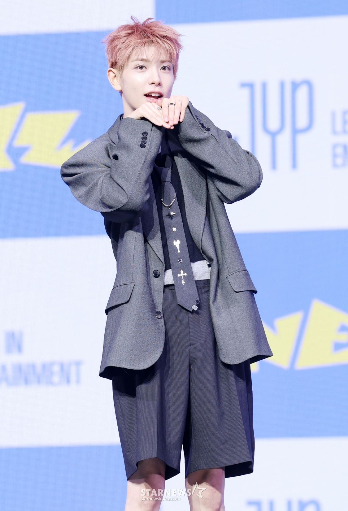 Ngày 27/3, nhóm nhạc nữ Yuki Nexji đang tạo dáng tại showcase kỷ niệm phát hành single album vol.2 Mmchk được tổ chức tại Blue Square, Yongsan-gu, Seoul. /2026.04.27 /Ảnh = Kim Hwi Sun hwijpg@