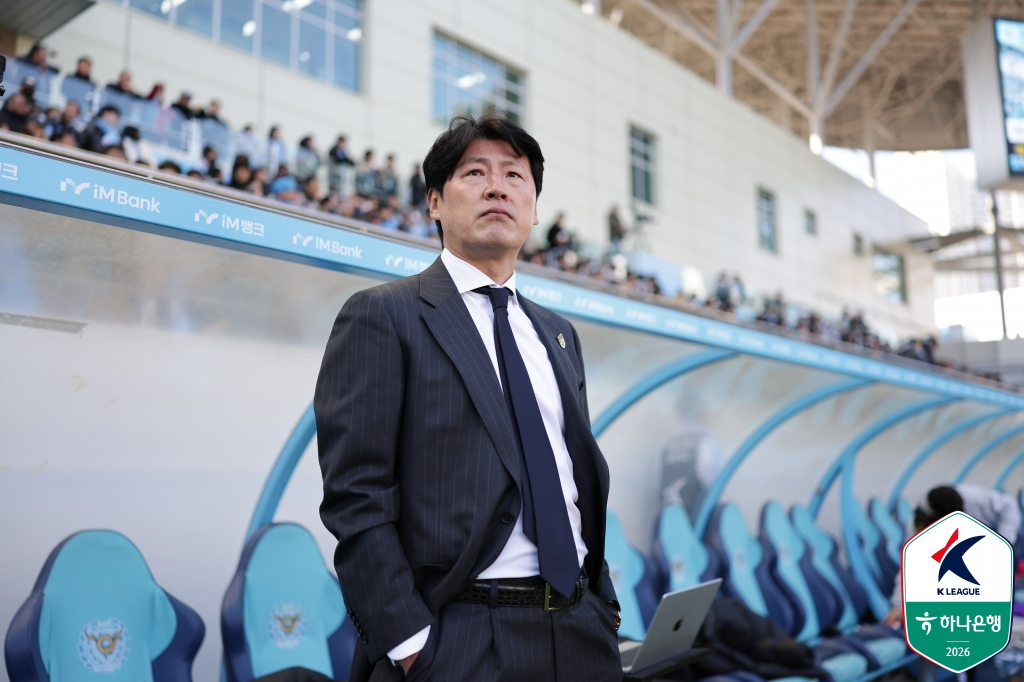 朴東赫（パク·ドンヒョク）全南ドラゴンズ前監督。 /写真=韓国プロサッカー連盟提供