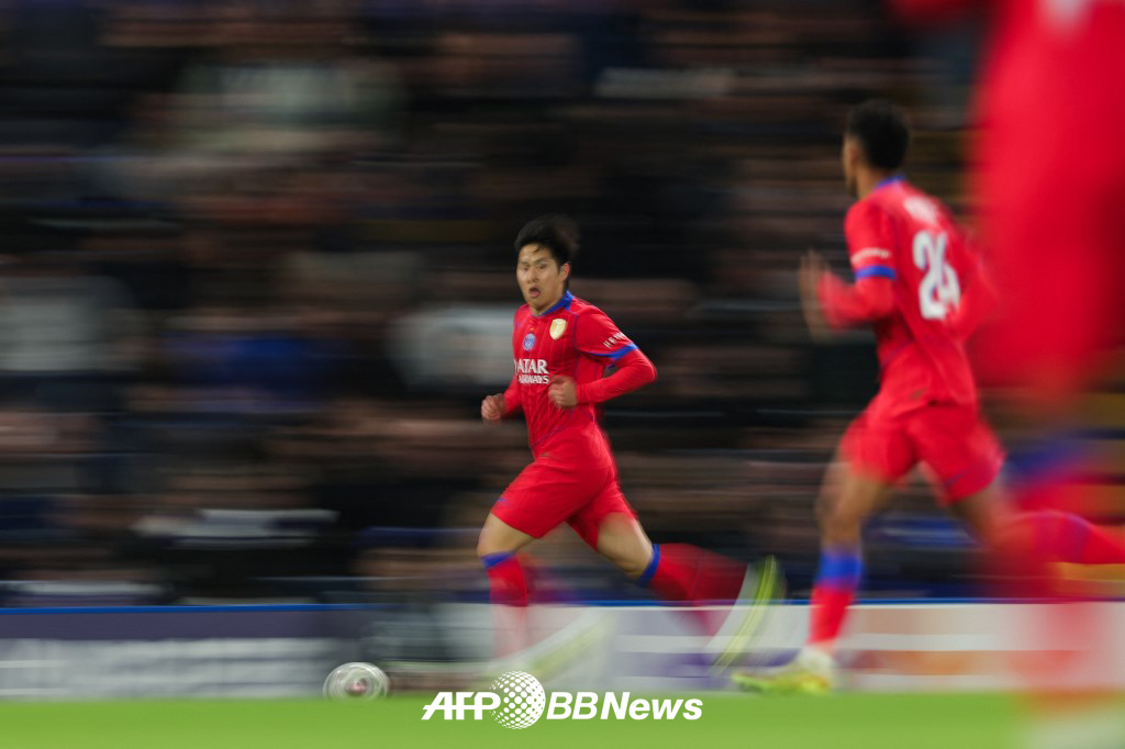 パリ·サンジェルマン（PSG）の李カンイン。 /AFPBBNews=ニュース1