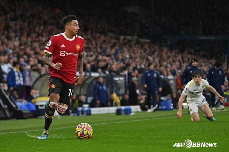 Джесси Лингард в "Манчестер Юнайтед". /AFPBBNews =Новости 1