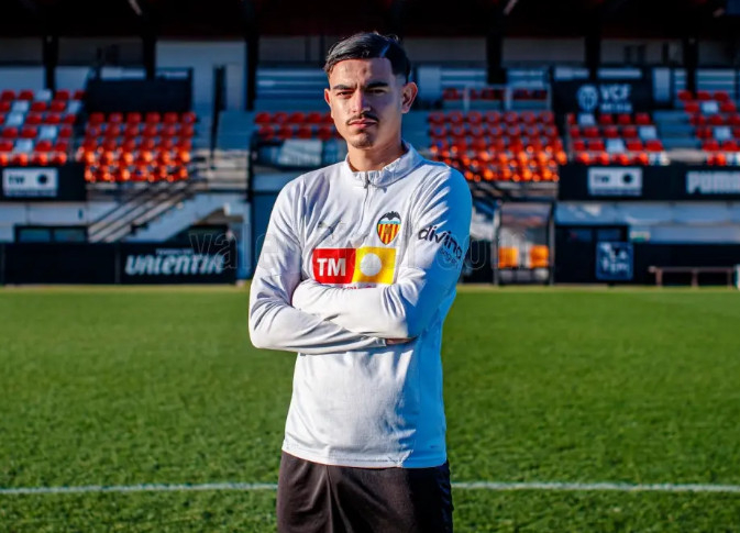 麦森·贝纳麦。 =照片=瓦伦西亚官方SNS结束。