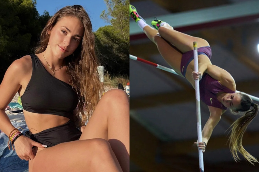 Clara Fernandez, pole vaulter. /Photo=The Sun archive