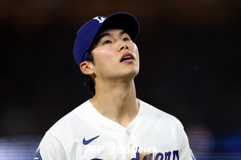 LA Dodgers Kim Hye-seong. /AFPBBNews=NEWS1