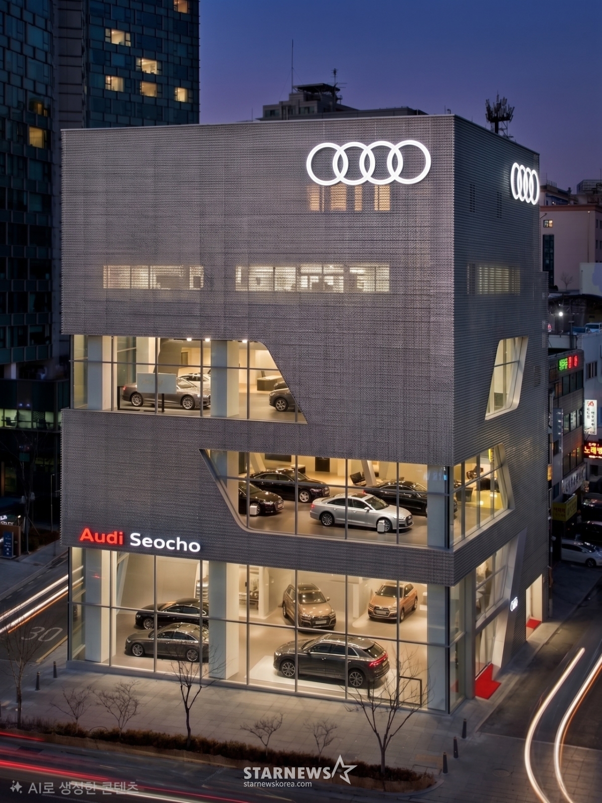 奥迪韩国KCC Autoorium瑞草展示场