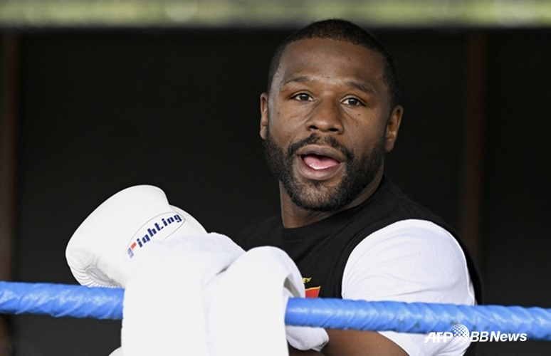 Floyd Mayweather. /AFPBBNews=NEWS1