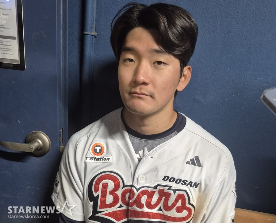 Ан Чжэ Сок дает интервью после матча с Samsung 29-го числа. /Фото = Репортер Шинхва Соп