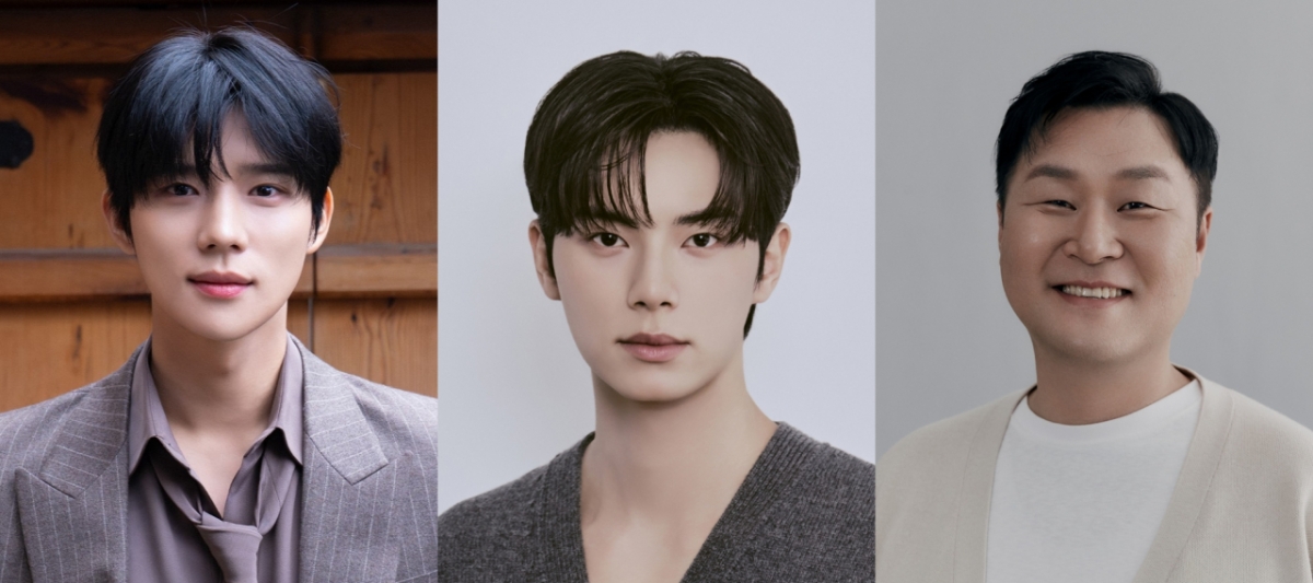 写真=ムン·サンミン（オーサムイエンティ）、イ·チェミン（バロエンターテインメント）、ユン·ギョンホ（ヌンカンパニー）