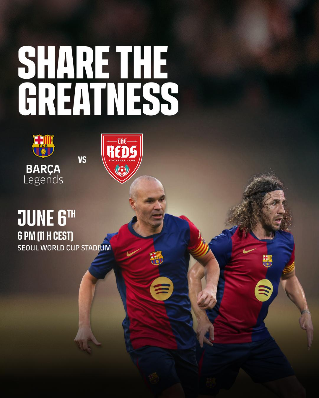 安德烈斯·伊涅斯塔和卡莱斯·普约尔。 =照片=olive creative提供。