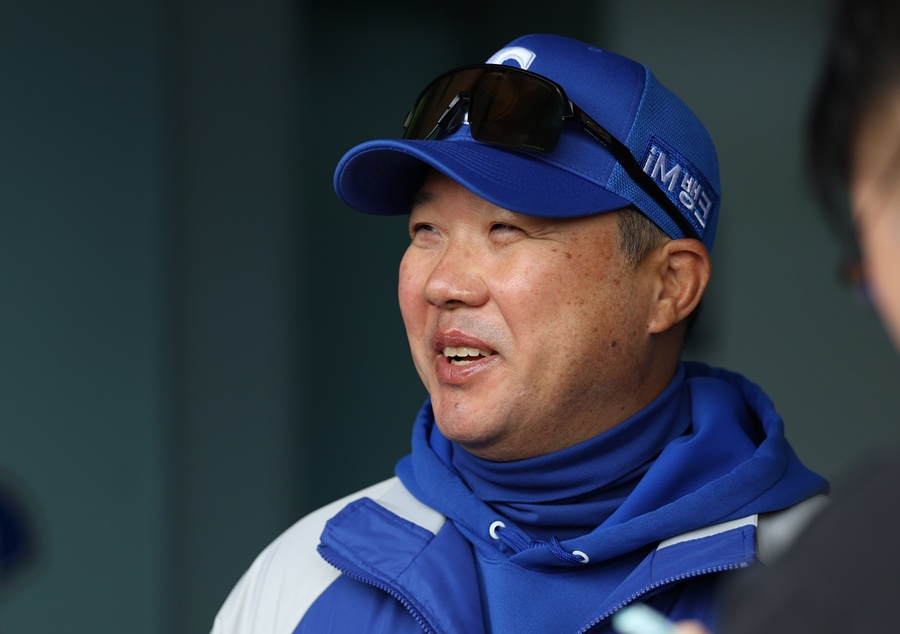 Samsung manager Park Jin-man. /Photo=Samsung Lions