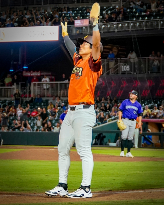 Сонг Мун, выступающий за клуб «Эль-Пасо Чиуауа». /Фото =Официальная социальная сеть Эль-Пасо Чиуауа