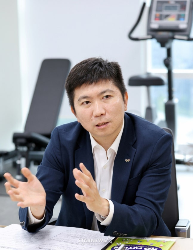 柳承敏、大韓体育会長。 /写真=姜永祚（カン·ヨンジョ）先任記者