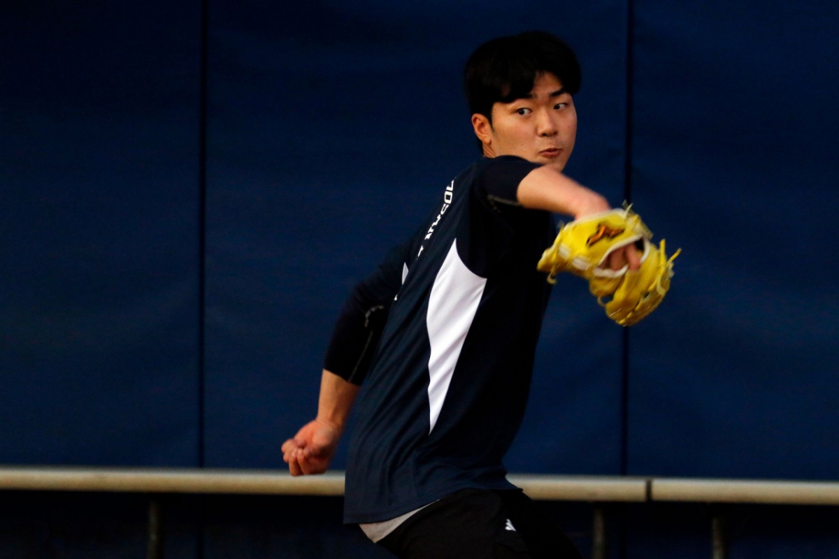 Doosan Bears left-handed pitcher Choi Ju-hyeong. /Photo=Doosan Bears provided