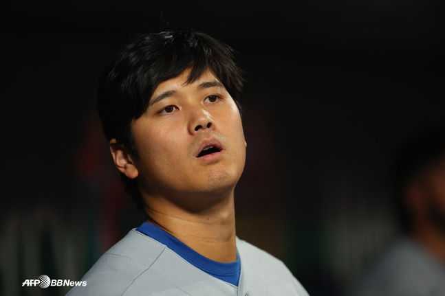 Ohtani. /AFPBBNews=NEWS1