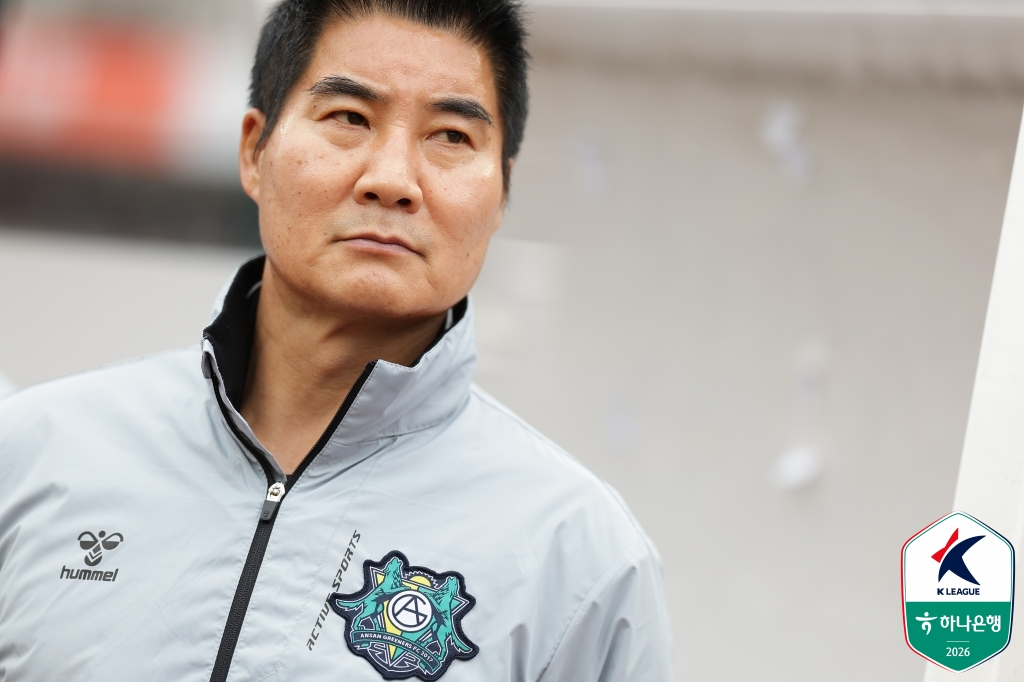 Ansan Greeners coach Choi Moon-sik. /Photo=Korea Professional Football League