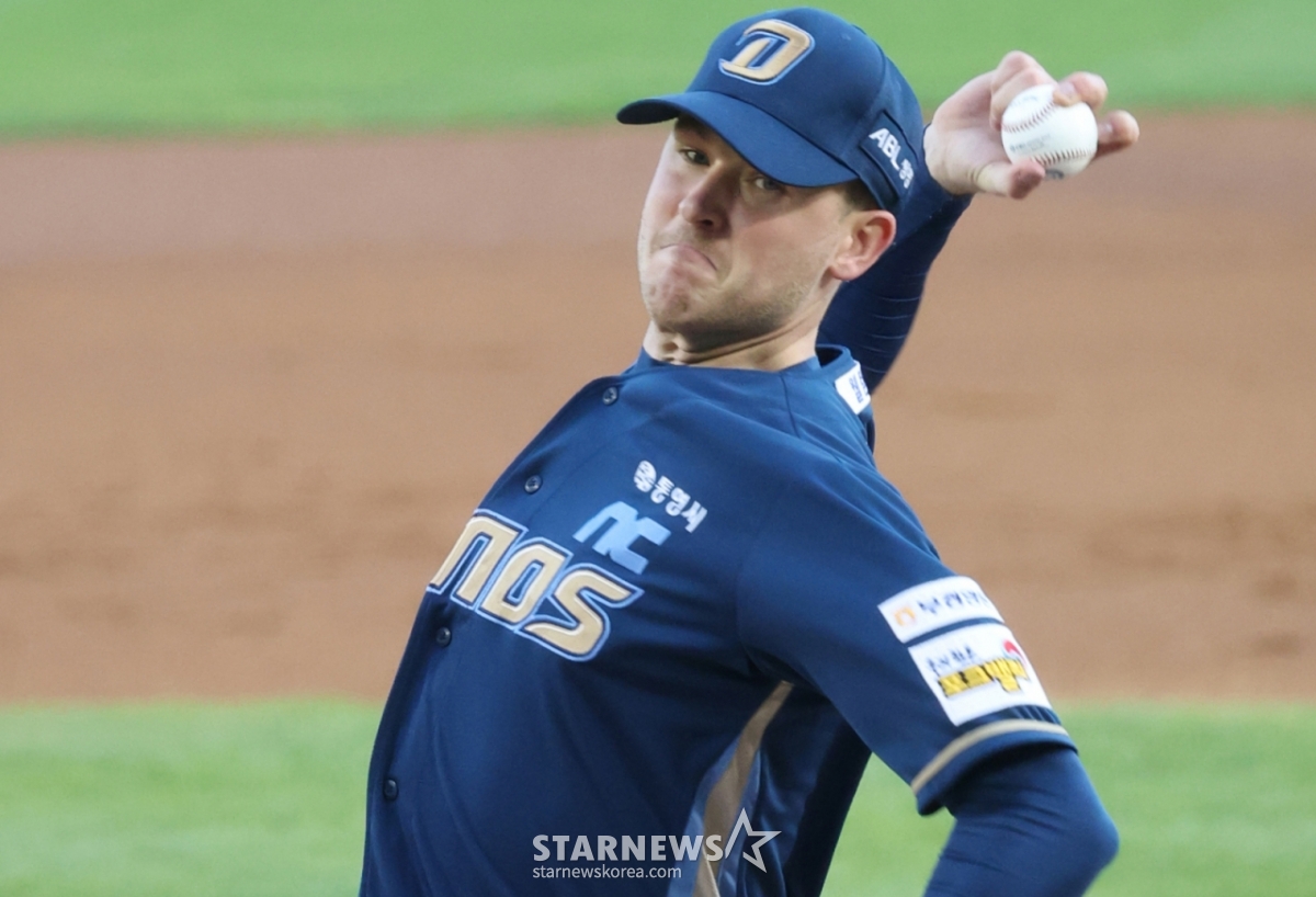 NC Dinos' Riley Thompson. /Photo=Chief correspondent Kim Jin-kyung