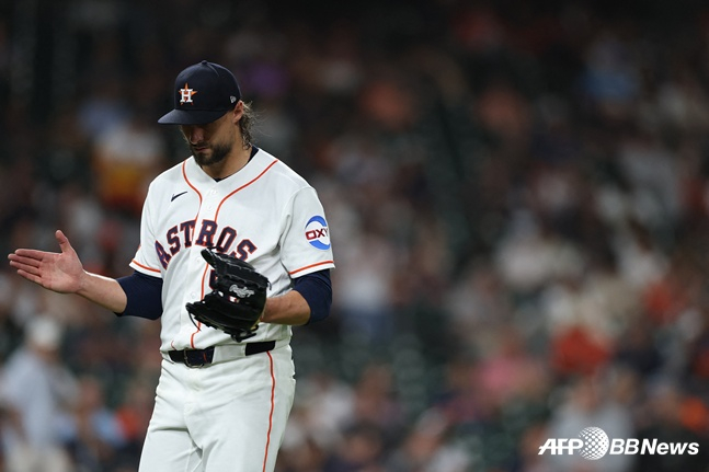 Houston's Ryan Weiss. /AFPBBNews=NEWS1