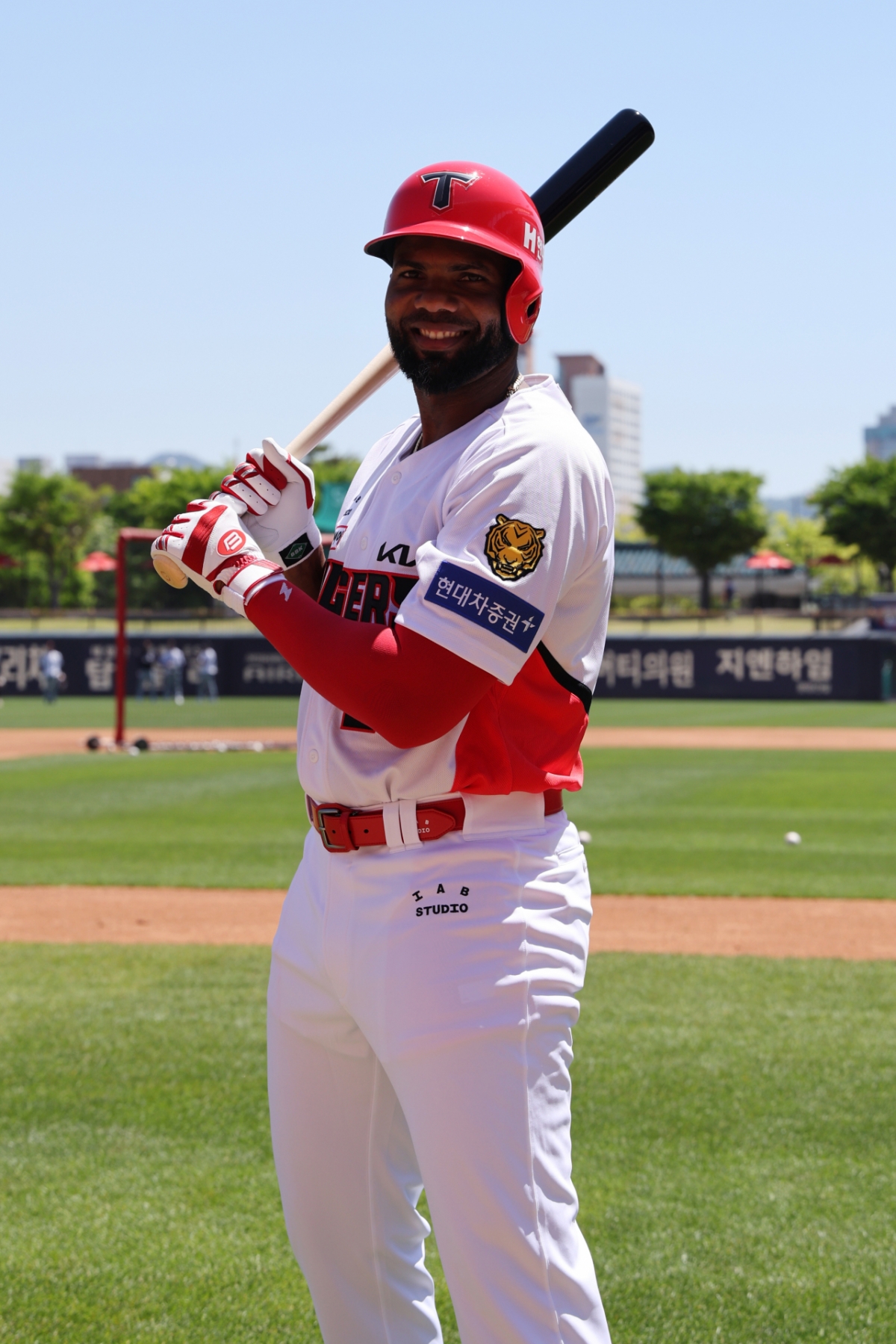 A view of KIA replacement foreign hitter Adellin on the 5th. /Photo=KIA Tigers provided