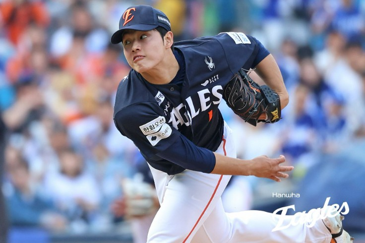 Hanwha Eagles ace Moon Dong-ju. /Photo=Hanwha Eagles