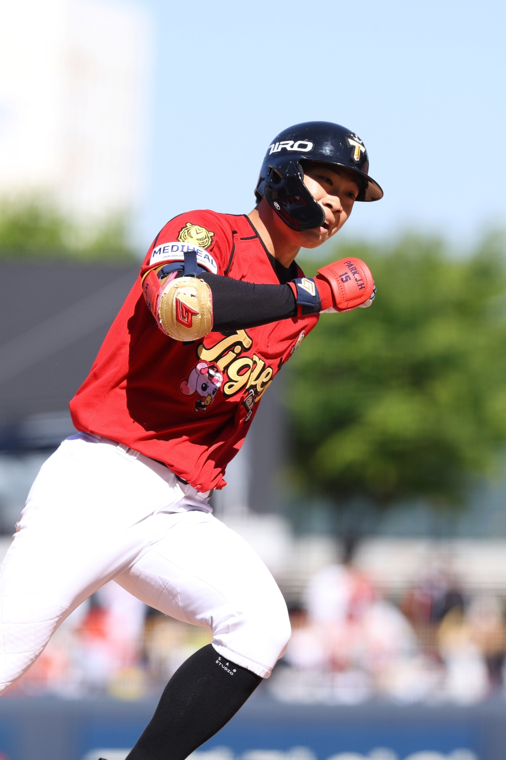Tiền vệ sân ngoài Park Jae Hyun của KIA Tigers. /Ảnh = Cung cấp Kia Tigers