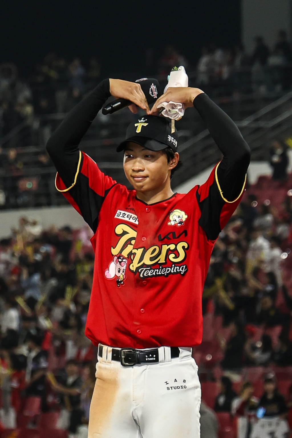 Tiền vệ sân ngoài Park Jae Hyun của KIA Tigers. /Ảnh = Cung cấp Kia Tigers
