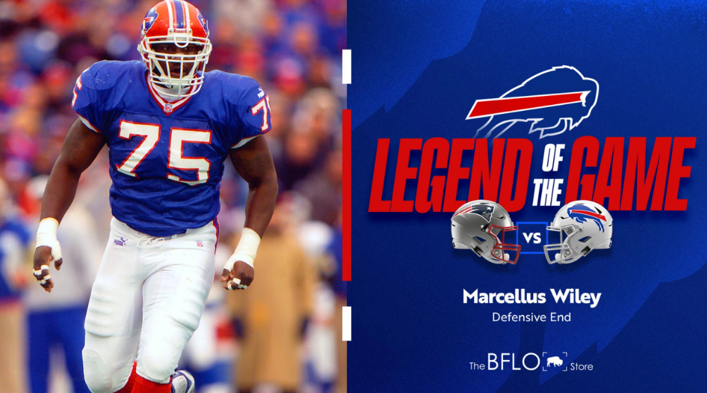 Marcellus Wiley. /Photo=Screenshot from the Buffalo Bills official website