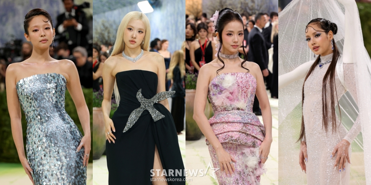 Jennie, Rosé, Jisoo, Lisa / Photo=AFPBBNews=NEWS1=StarNews