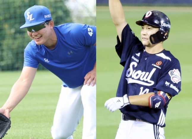リュ·スンミン（左）、パク·ゲボム。 /写真=スターニュース