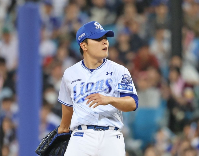 Lee Seung Min. /Ảnh = Samsung Lions