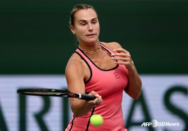 Aryna Sabalenka. /AFPBBNews=NEWS1