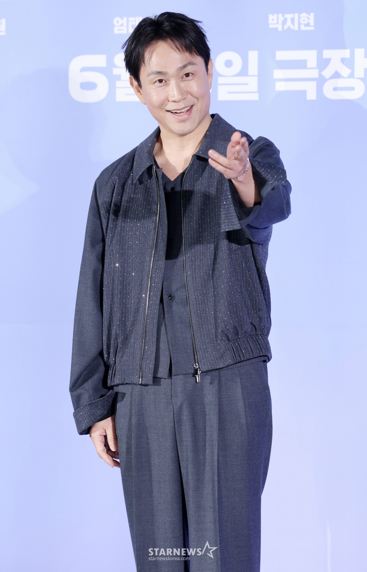 俳優のオ·ジョンセが7日、ソウル広津区のロッテシネマ建大入口で行われた映画「ワイルドシング」の製作報告会に参加し、ポーズを取っている。 /2026.05.07 /写真=キム·フィソン hwijpg@