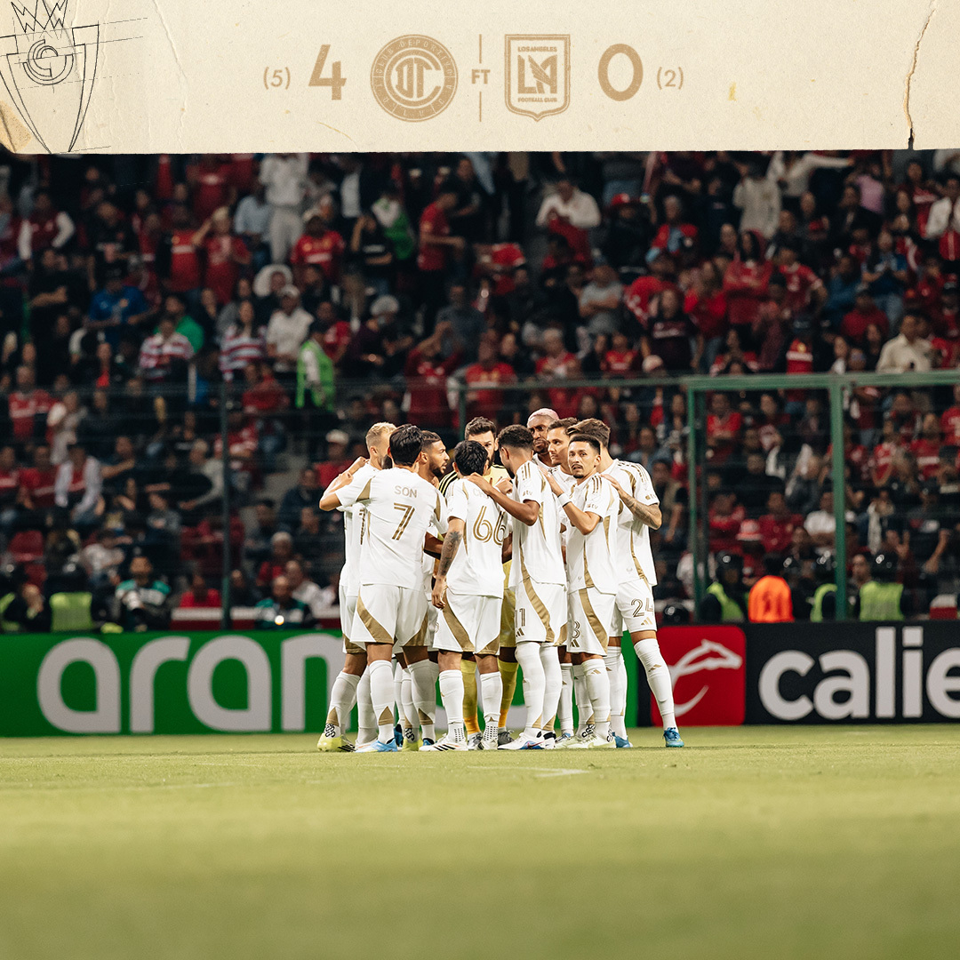 7日（韩国时间），LAFC和托卢卡在墨西哥托卢卡的埃梅西奥迪埃斯球场举行了2026北中美洲和加勒比足球联盟（CONCACAF）冠军杯半决赛第2场比赛。 =照片:LAFC官方社交网络服务(SNS)