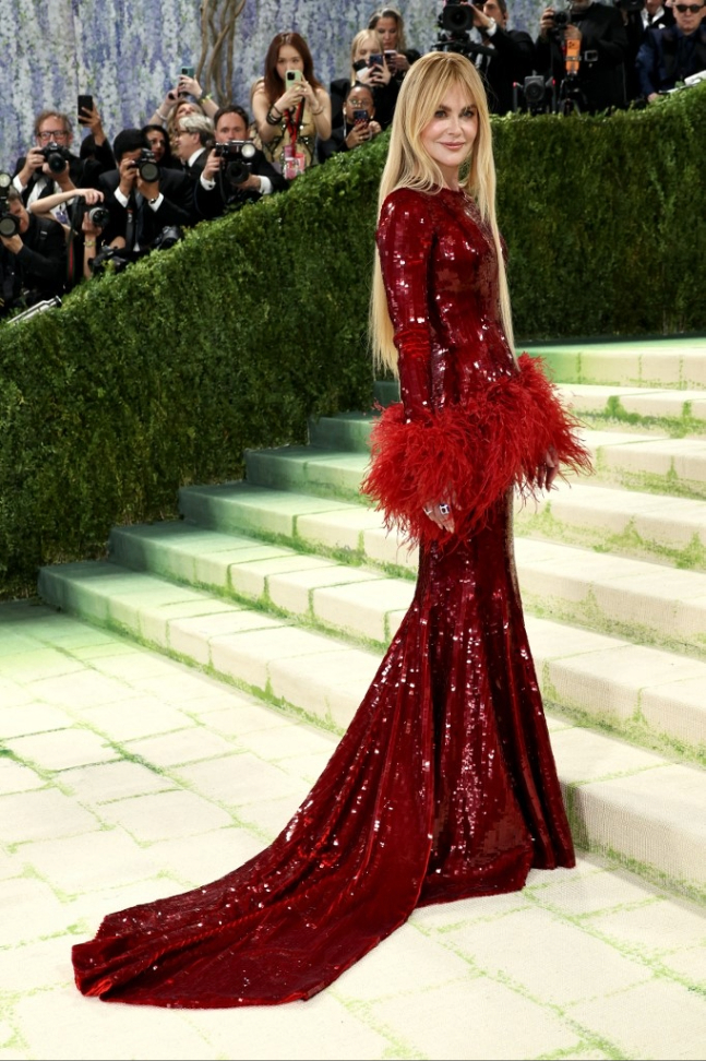 Nicole Kidman attends 2026 Met Gala /AFPBBNews=NEWS1