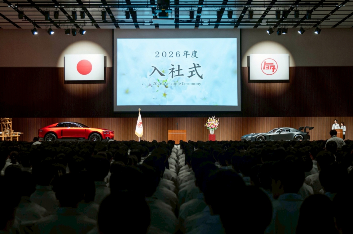 On the first of last month, 2,317 new employees joined Toyota / Photo provided by Toyota