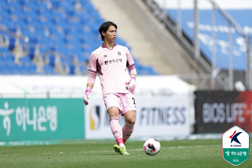 No Hee-dong de GwangjuFC. /Foto=Proporcionado por la Federación Coreana de Fútbol Profesional