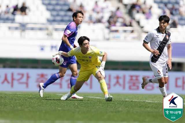 金ミンスン（中央）。 /写真=韓国プロサッカー連盟提供