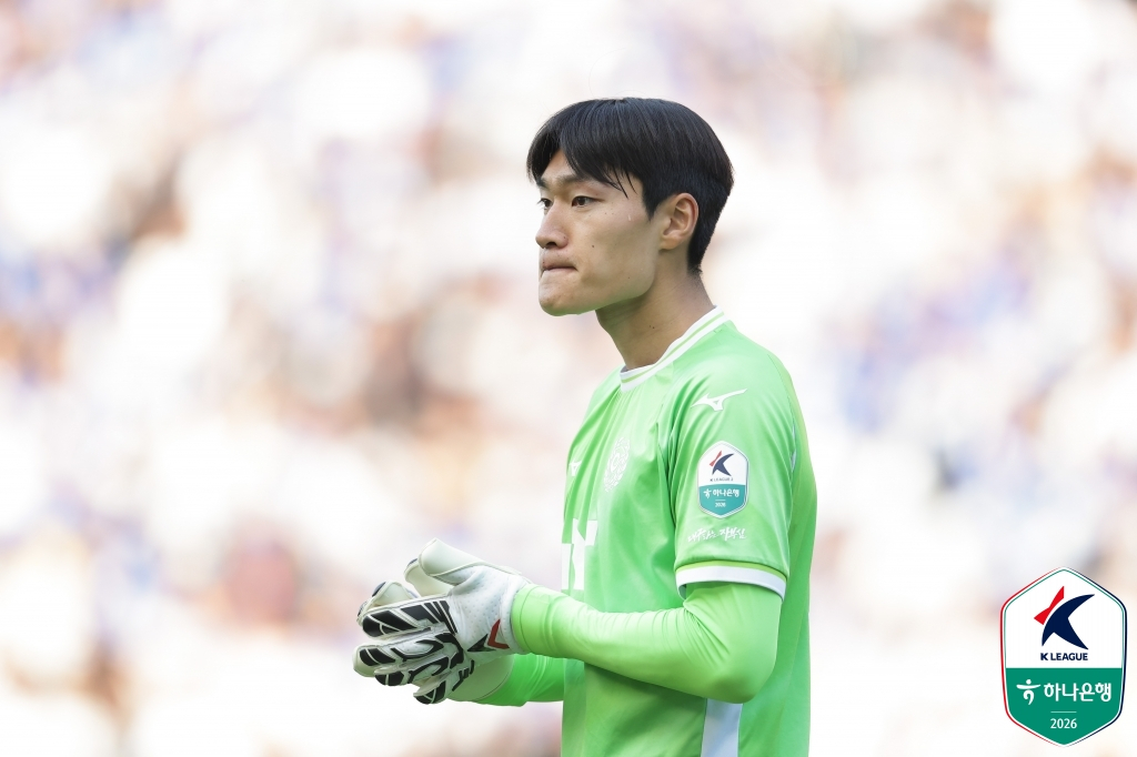 Thủ môn Han Tae Hee của Daegu FC. /Ảnh = Liên đoàn bóng đá chuyên nghiệp Hàn Quốc cung cấp