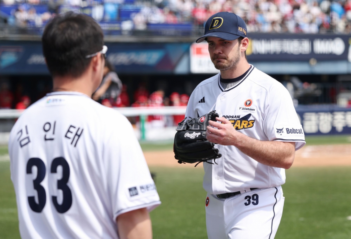 Doosan Bears Jack Log. /Photo=Doosan Bears